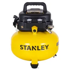 STANLEY - COMPRESOR DE AIRE LIBRE DE ACEITE PANCAKE 6 GAL 210601-B