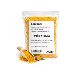 GENERICO - Cúrcuma En Polvo 250g Natural
