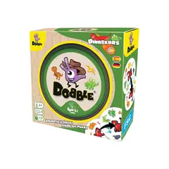 ASMODEE - Juego De Mesa Estrategia Dobble Dinosaurios Para Niños