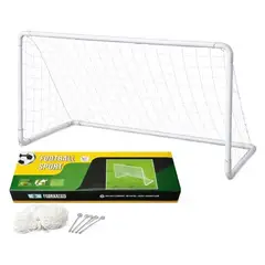 GENERICO - Portería de Fútbol Plegable con Red para Entrenamiento Infantil y Recreativo