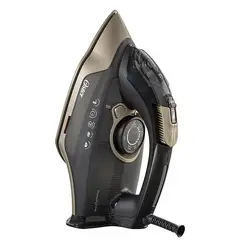 OSTER - Plancha de Vapor Pressxpress, Suela Cerámica con Partículas de Diamante