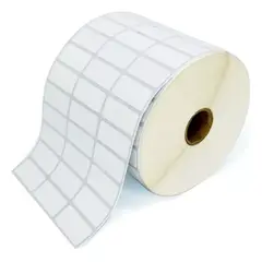 GENERICO - Etiqueta Adhesiva Transferencia Térmica Papel 32x15mm X12.500 Und
