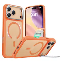ESR - Funda con Soporte para iPhone 17 Pro Max Naranja Esmerilado