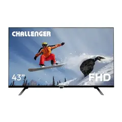 CHALLENGER - Televisor 43" Pulgadas 108 cm 43KG90 FHD LED Smart TV Google