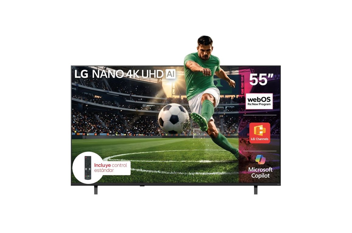 Televisor 58 Pulgadas Nano UHD 4k Smart TV 58NU850BPSD.AWCQ