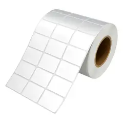 GENERICO - Etiqueta Adhesiva Transferencia Térmica Papel 33x33mm X 6.000 Und