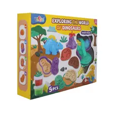 JUGUETELANDIA - PLASTILINA FOSILES DE DINOSAURIO CAJA