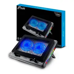 JYR TECHNOLOGY - Base Soporte Refrigerante Vortex Jyr Brjr-019 - Rgb - Usb