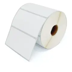 GENERICO - Etiqueta Adhesiva Transferencia Térmica Papel 80x40mm X 1.500 Und