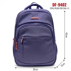 GENERICO - Morral para Dama DF-9402 - 43 x 30 x 13 cm - Ideal para Oficina, Universidad y Uso Diario