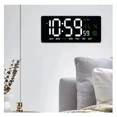 GENERICO - Reloj Led Calendario De Pared