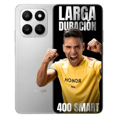 HONOR - Celular 400 Smart 256GB/6GB RAM-Plateado