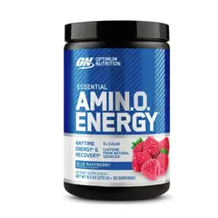 OPTIMUM NUTRITION - Amino Energy - Aminoácidos esenciales - Blue Raspberry -