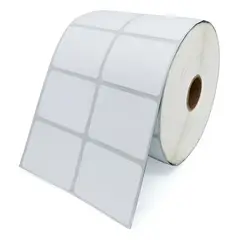 GENERICO - Etiqueta Térmica Papel Adhesivo 50x50mm X 2.500 Und