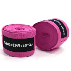 SPORTFITNESS - Vendas de Boxeo 205 Pulgadas Rosado