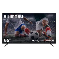 SHIMASU - Televisor 65 Pulgadas SH-TV65UTL1F5CO 4K UHD LED Smart TV Google