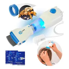 GENERICO - Peine Eléctrico Aspiradora Para Eliminar Piojos Liendres,aspiradora Para Piojos