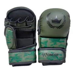 WONDER SPORT - Guantes de Kick Boxing Sport Verde Talla L
