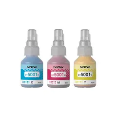BROTHER - Combo Botellas De Tinta 5001 Colores BT5001