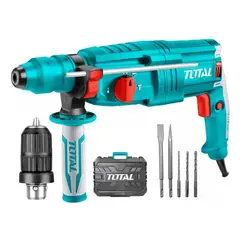 TOTAL - ROTOMARTILLO SDS PLUS 800W ESTUCHE + 5 PZ UTH308268-2