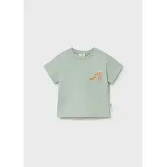 MAYORAL - Camiseta Estampado Frase Menta