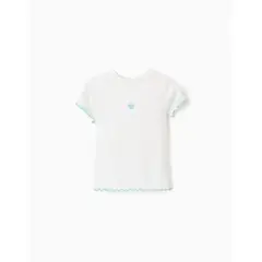 ZIPPY - Blusa Bordes Corazon Blanco