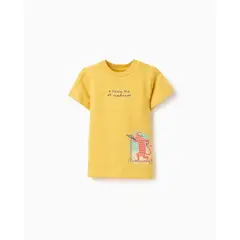 ZIPPY - Camiseta Estampado Tigre Mostaza