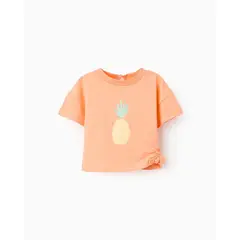 ZIPPY - Blusa Estampado Piña Naranja