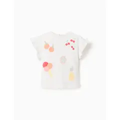 ZIPPY - Blusa Estampado Frutas Blanco