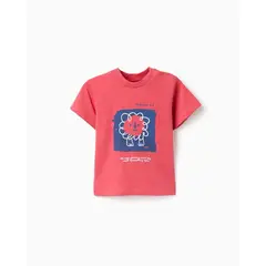 ZIPPY - Camiseta Estampado Leon Rojo