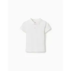ZIPPY - Polo Básico Para Bebe Blanco