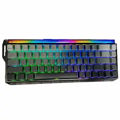 GENERICO - Teclado Ldon Mide 68pro Switch Magnético Españo Negrogris