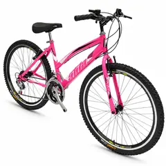 SEVEN - Bicicleta Todo Terreno Dama Rin 26 18 cambios Rosa