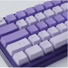 GENERICO - Teclado Ldon Mide 68pro Switch Magnético Españo Negromorado