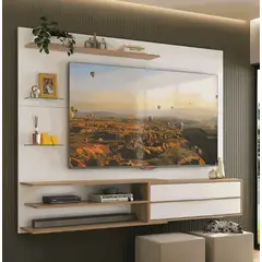 AKIVOY - Panel De TV Flotante Para Tv De Hasta 65 Pulgadas
