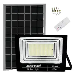 GENERICO - Reflector Solar Led 1200w Alta Potencia Control Iluminacion