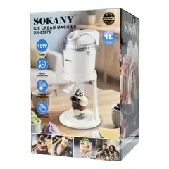 SOKANY - Máquina Eléctrica Para Hacer Helado Dispensador