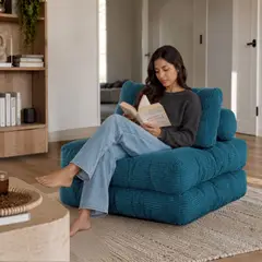 ESTILO RELAX - Sofa Cama Desplegable Malva Petfrienly