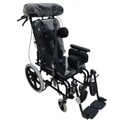 GMD - Silla De Ruedas Neurológica Adulto Con Mesa Negro