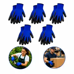 GENERICO - Guantes de Seguridad Anticorte con Palma Antideslizante
