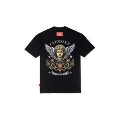 CLEMONT - CAMISETA OVERSIZED HOMBRE ANNEGATO NEGRO