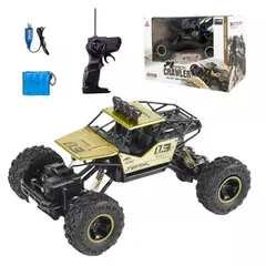 GENERICO - Carro Control Remoto 4x4 Rock Crawler Recargable Escala 116