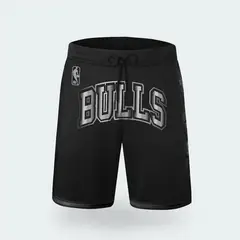 NBA - Pantaloneta Chicago Bulls Negra Hombre