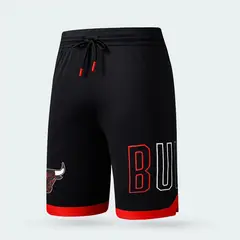 NBA - Pantaloneta Chicago Bulls Negra Hombre