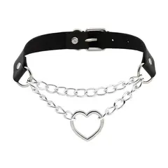 GENERICO - Collar Bondage BDSM Ajustable En Acero Fetiche Juguete Sexual