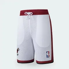 NBA - Pantaloneta Miami Heat Blanca Hombre