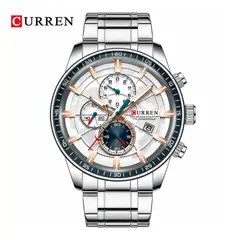 CURREN - Reloj 8362 Cronógrafo Para Hombre Moderno En Acero