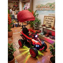 BRITOCHET - Moto Carro Doble Motor Recargable Con Control