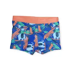 LOSAN - Bermuda De Baño Detalle Naranja