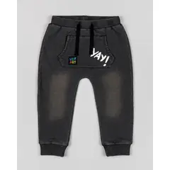 LOSAN - Pantalón Jogger Bolsillo Negro